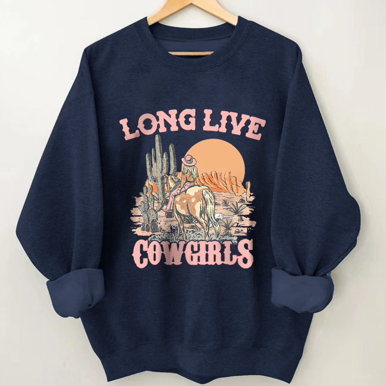 Long Live Cowgirls Riding in the Desert T-Shirts