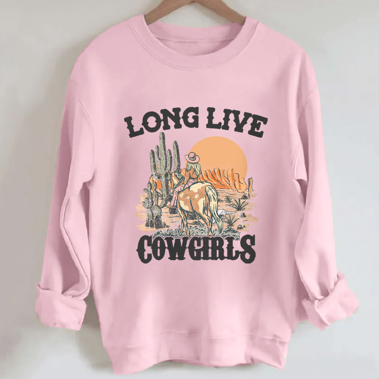 Long Live Cowgirls Riding in the Desert T-Shirts