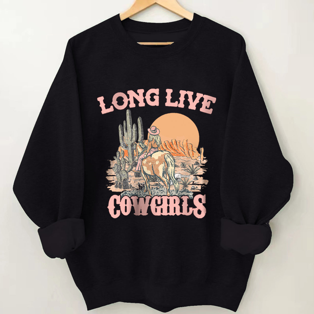Long Live Cowgirls Riding in the Desert T-Shirts