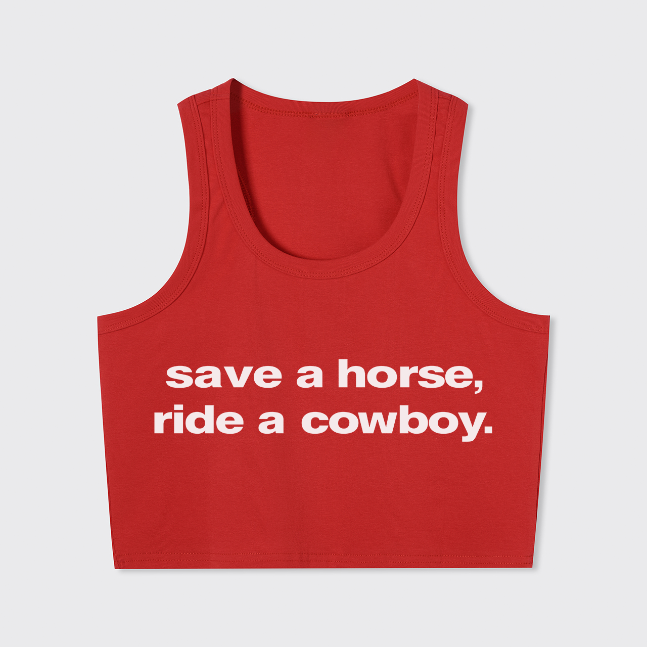 Save A Horse Ride Cowboy Tank Top