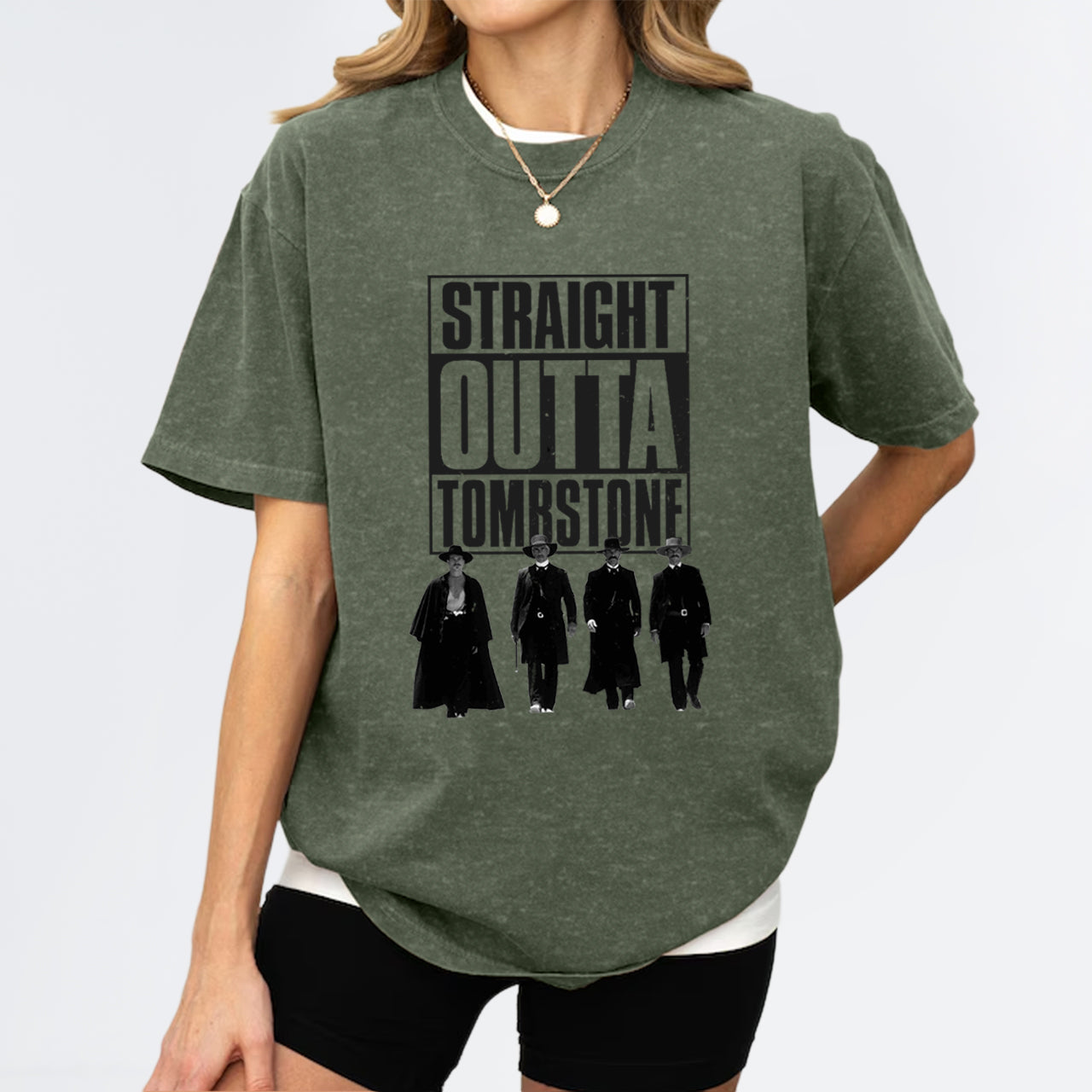 Straight Outta Tombstone Garment-dye Tees