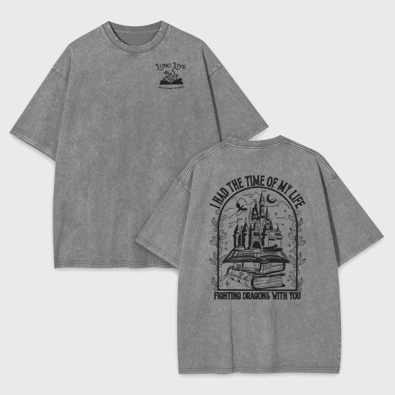 Long Live With You Garment-dye Tees