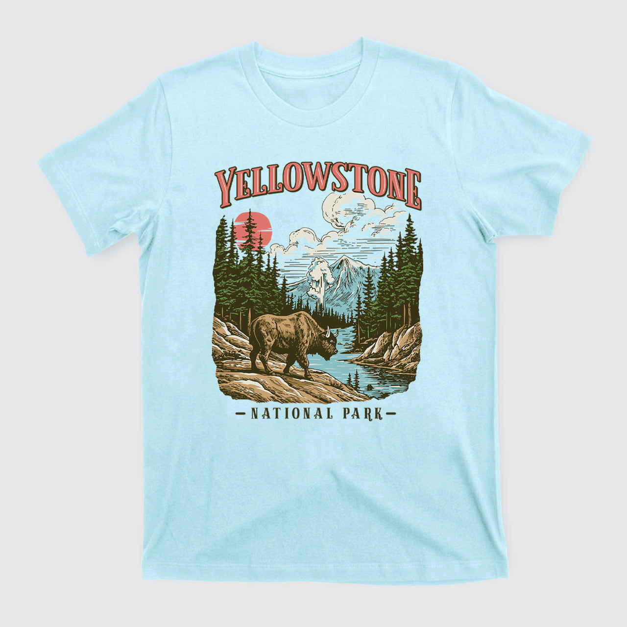 Vintage Yellowstone National Park T-Shirts