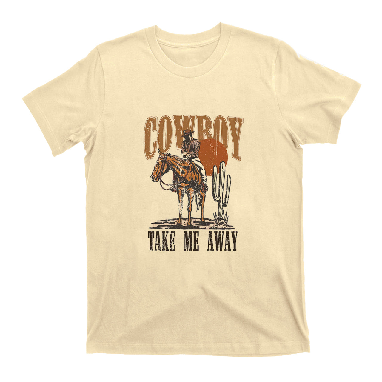 Cowboy Take Me Away Sunset T-Shirts
