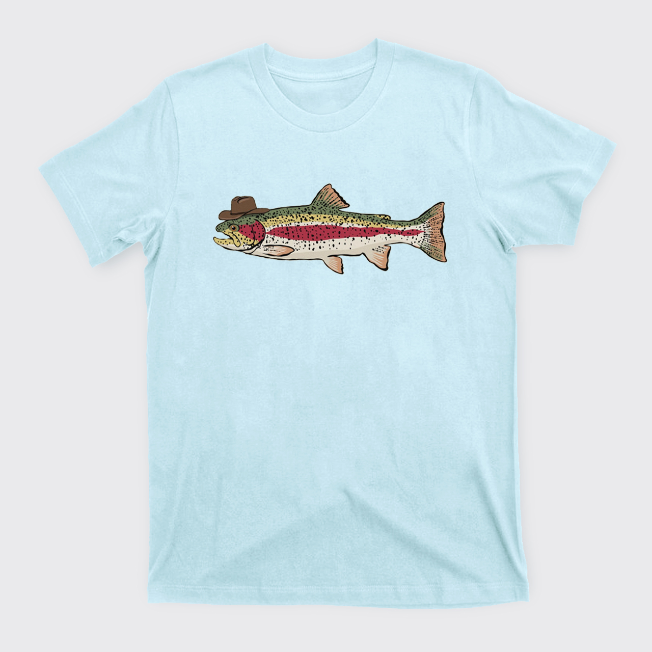 Cowboy Trout Western Fishing T-Shirts