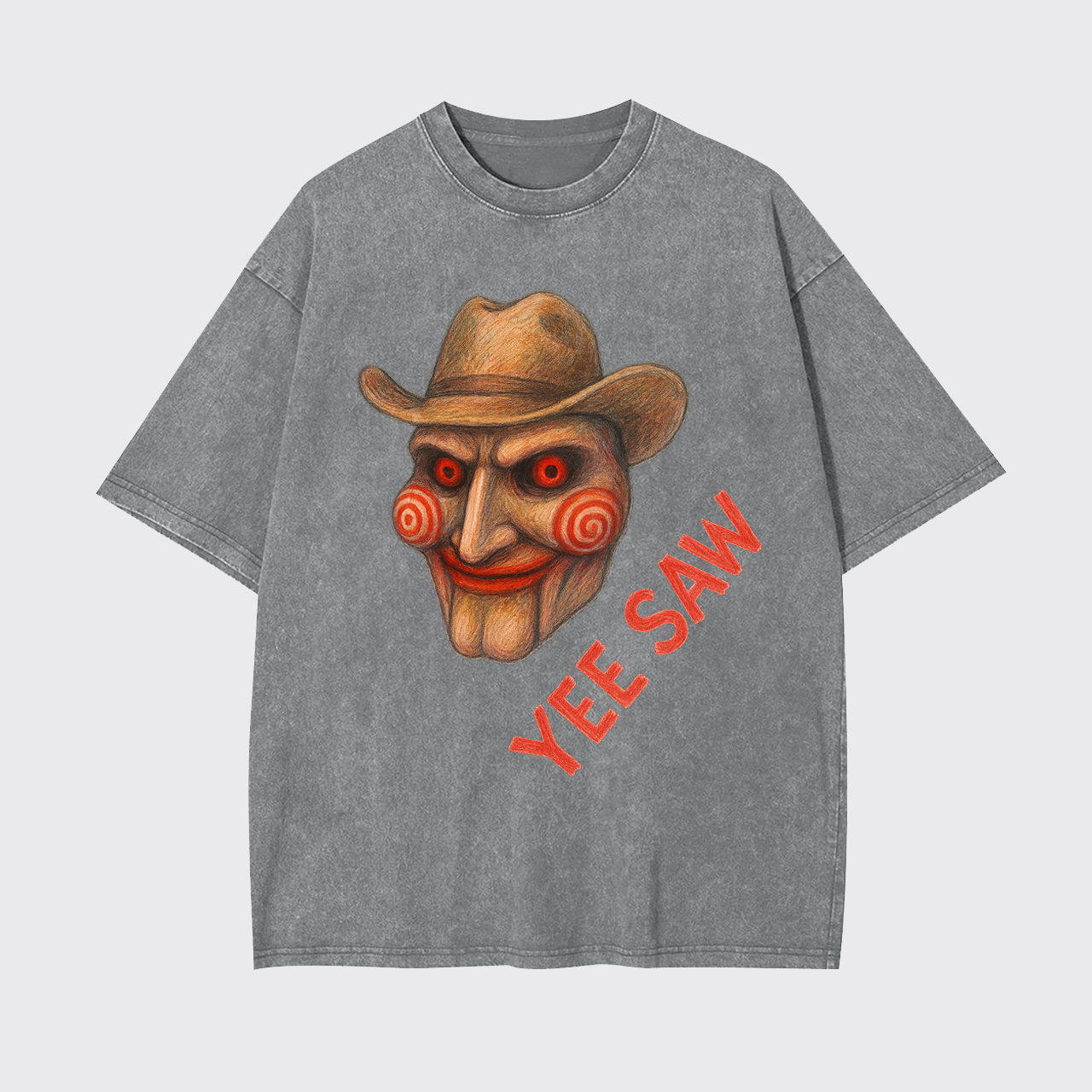 Halloween Cowgirl Movie Garment-dye Tees