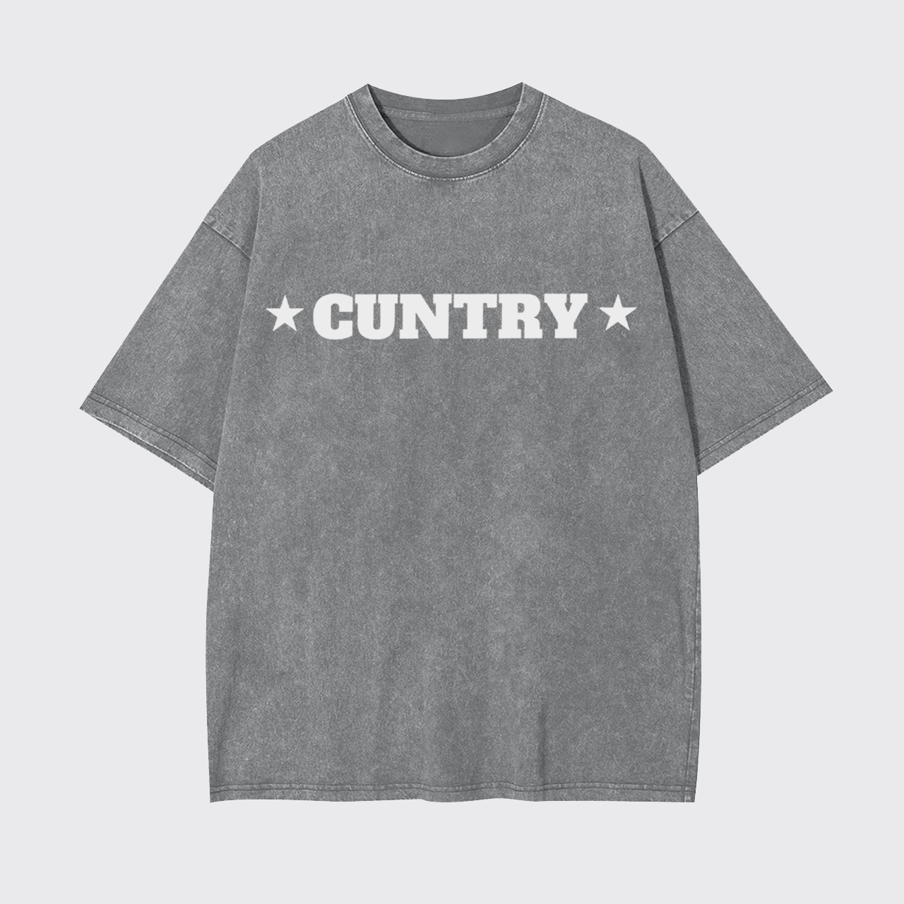 Western Cuntry Garment-dye Tees