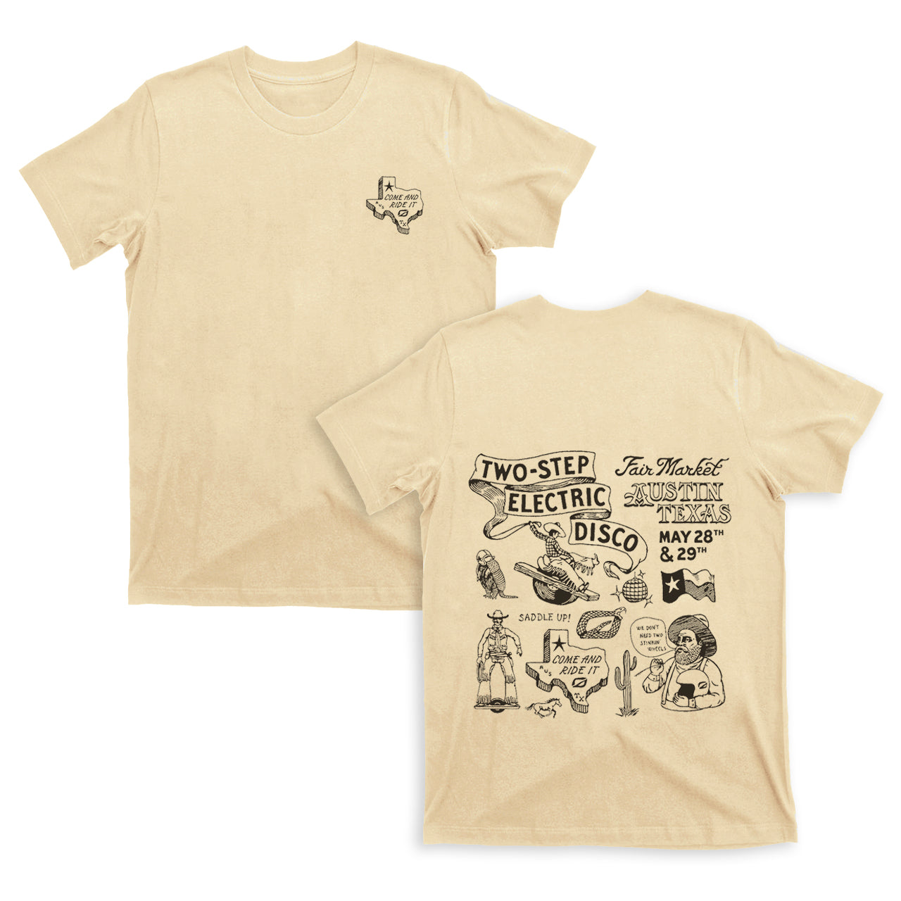 Electric Disco Austin Texas T-Shirts