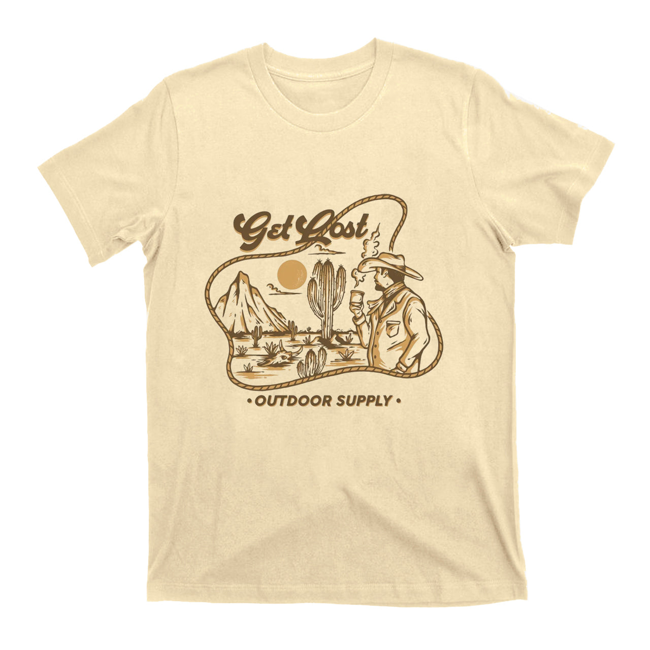 Cowboy Enjoying Life T-Shirts