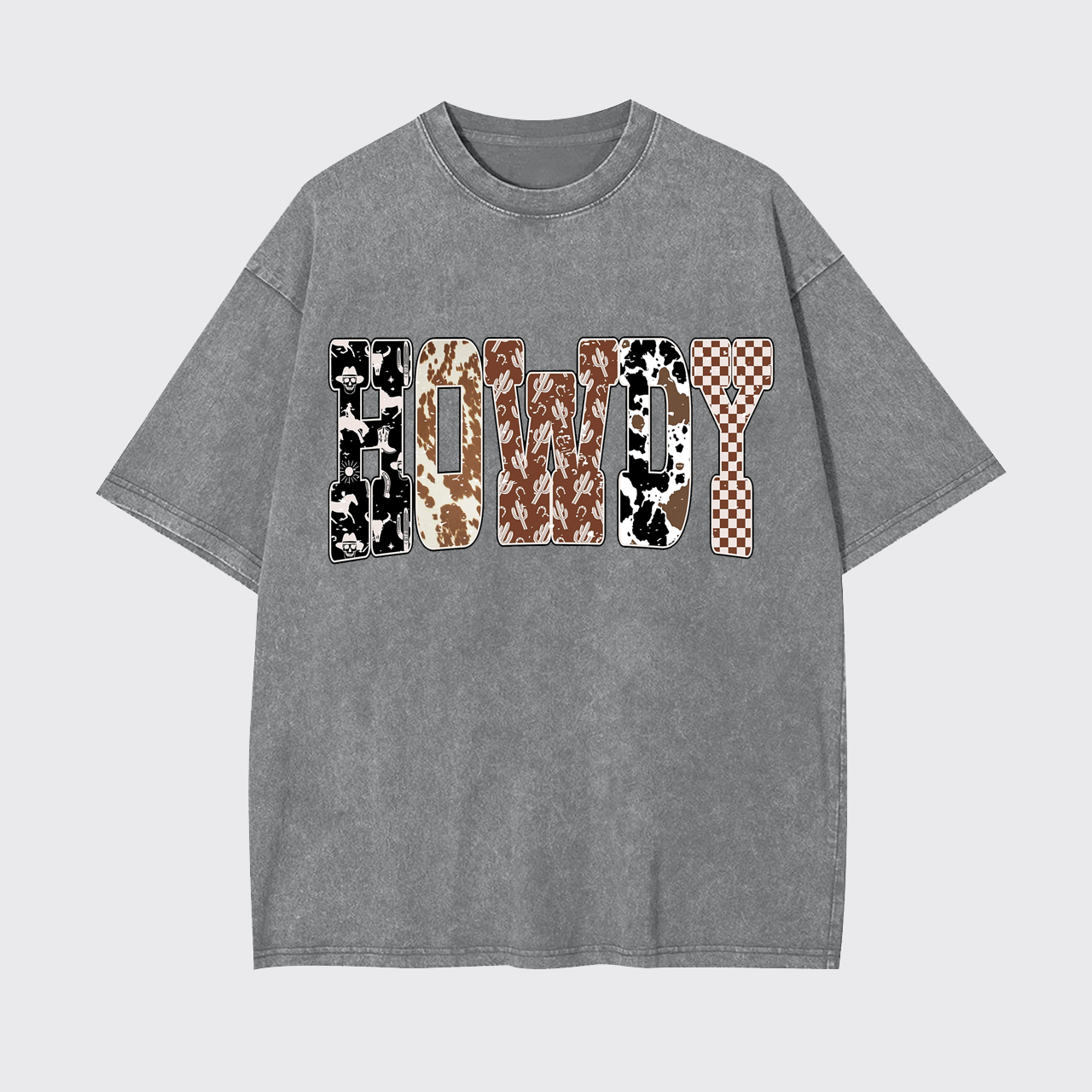 Howdy Western Halloween Garment-dye Tees