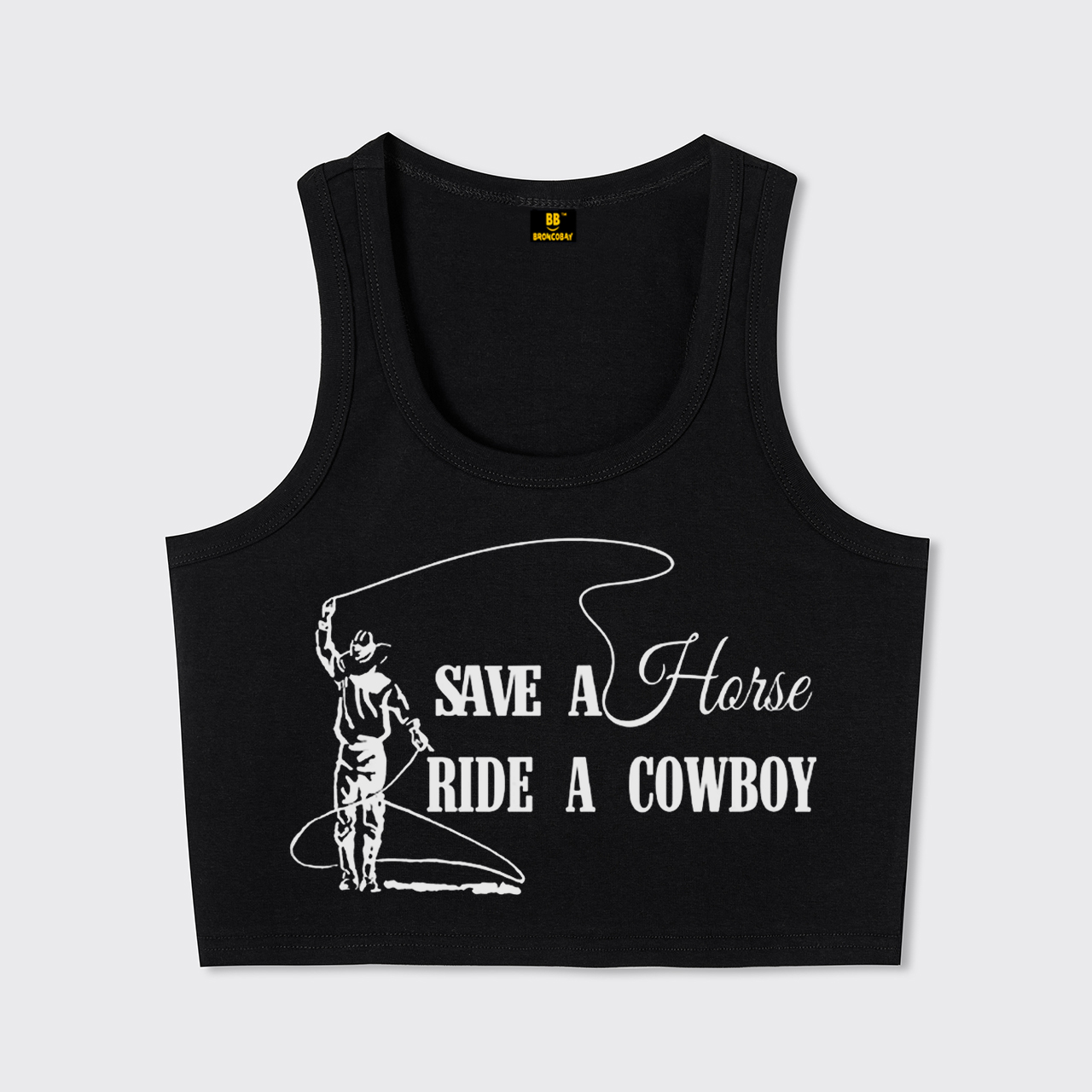 Save A Horse Ride A Cowboy Tank Top