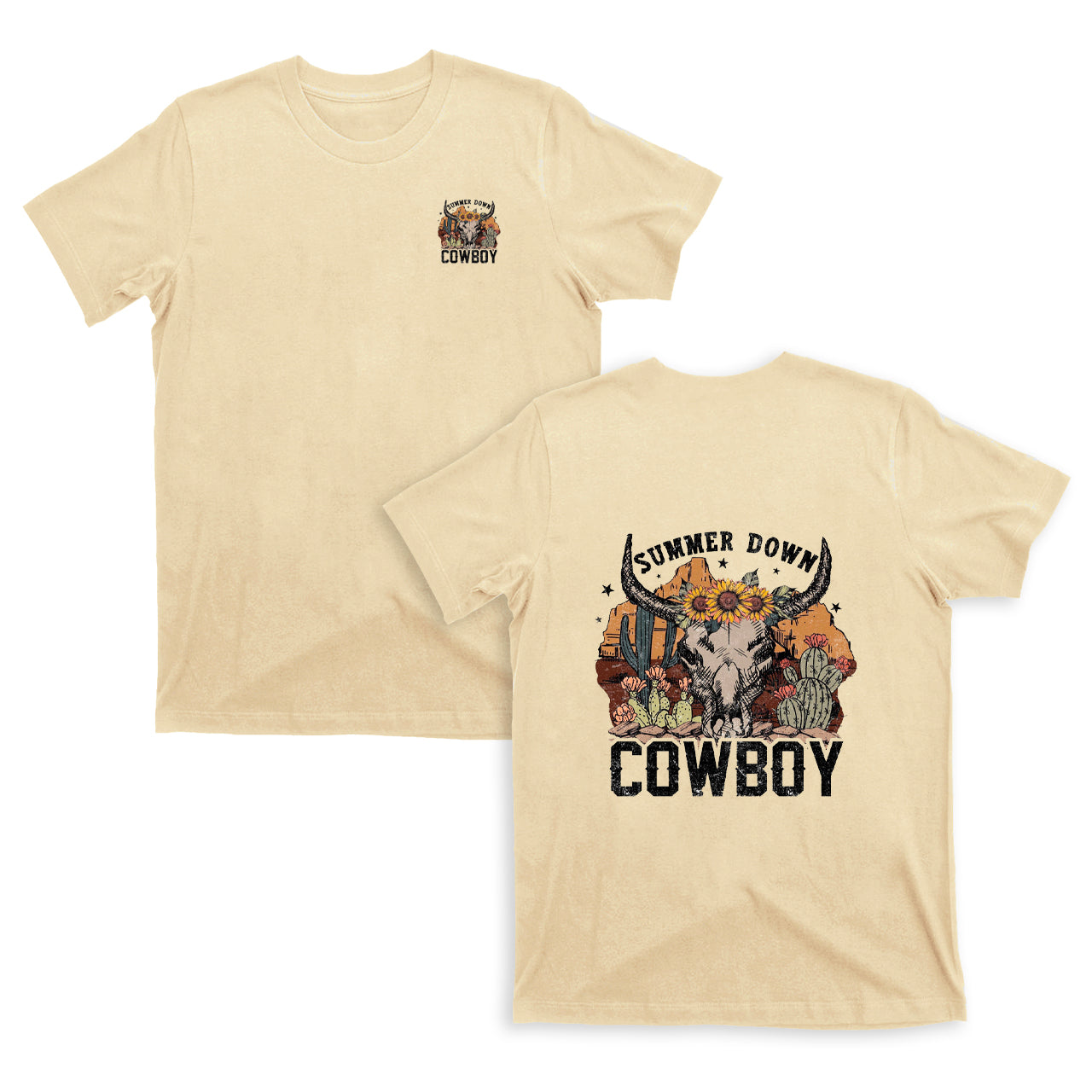 Summer Down Cowboy T-Shirts