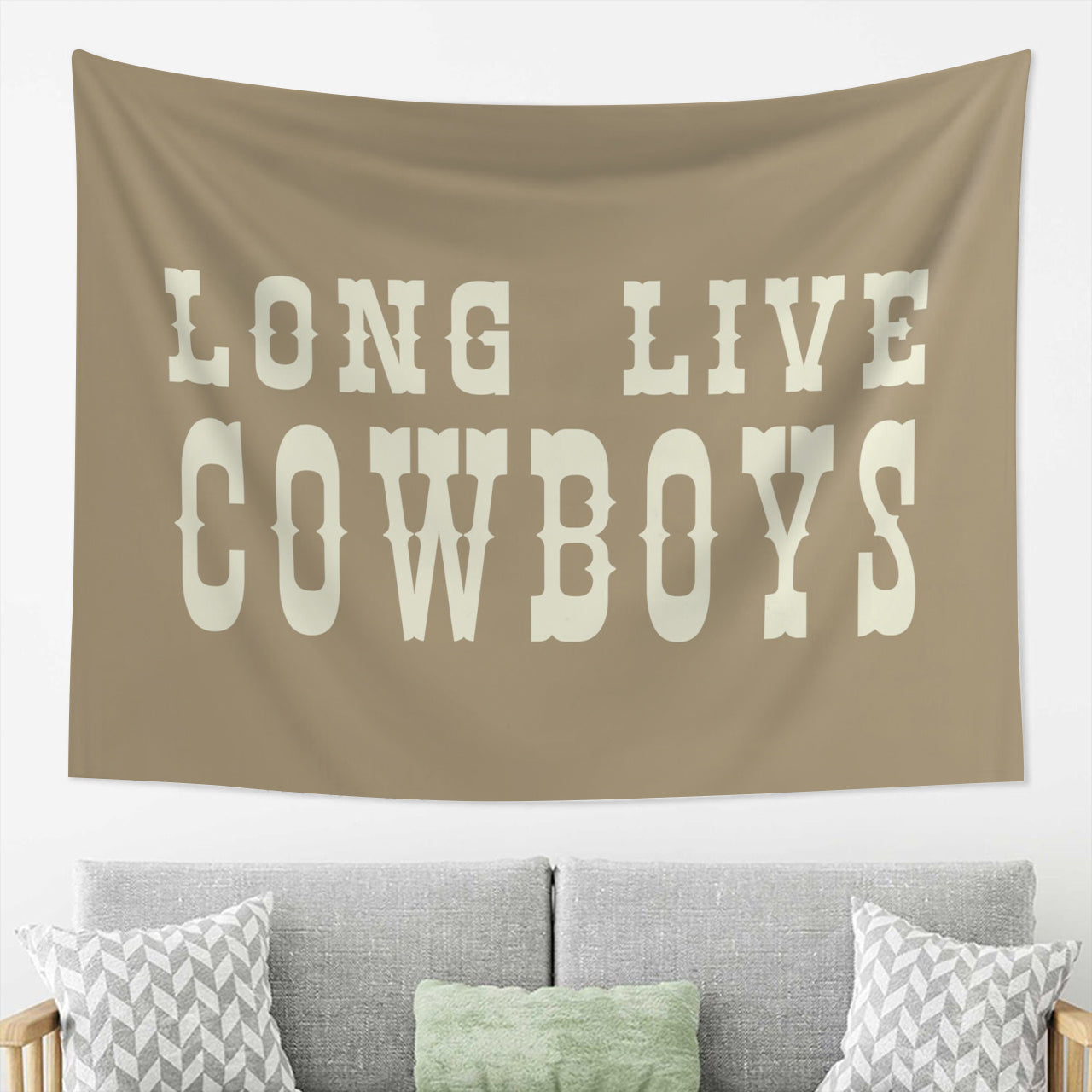 Long Live Cowboys Tapestry