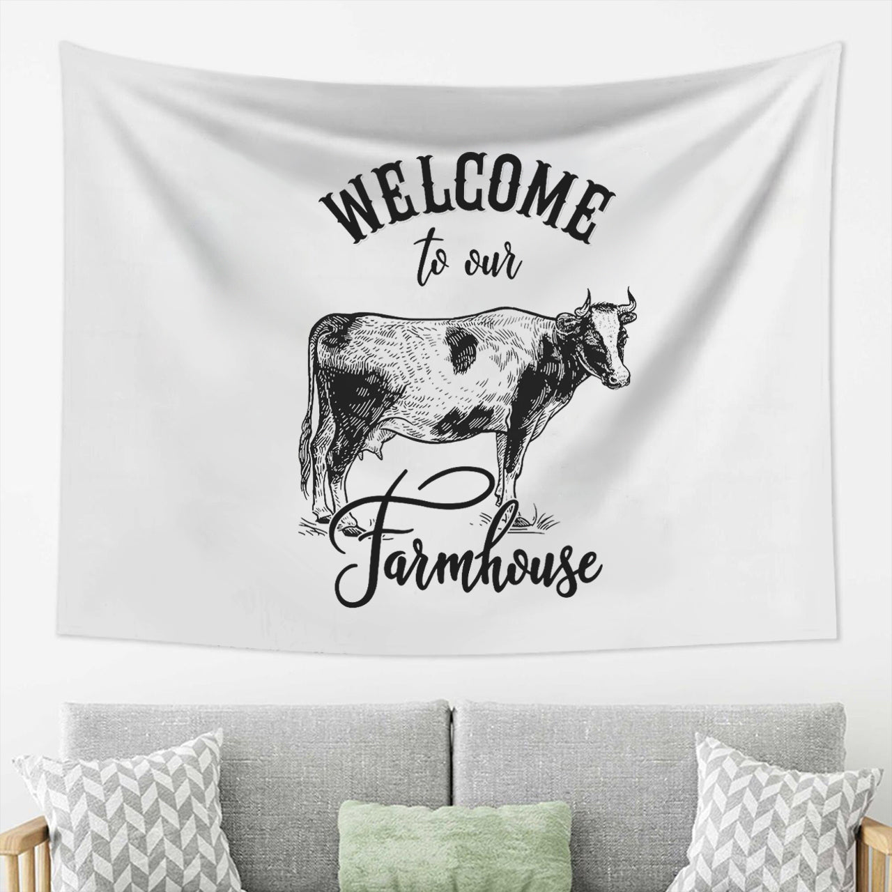Welcome to Our Farmhouse Tapestry