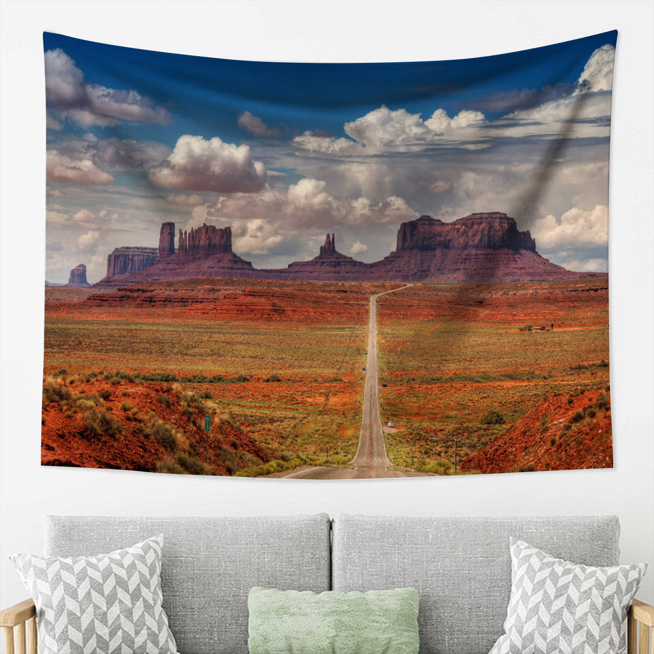 Western Wild Scenery Tapestry