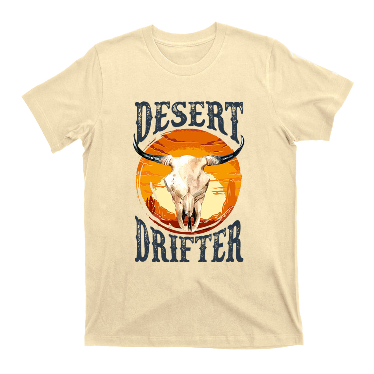 Desert Drifter Cow Bull T-shirt