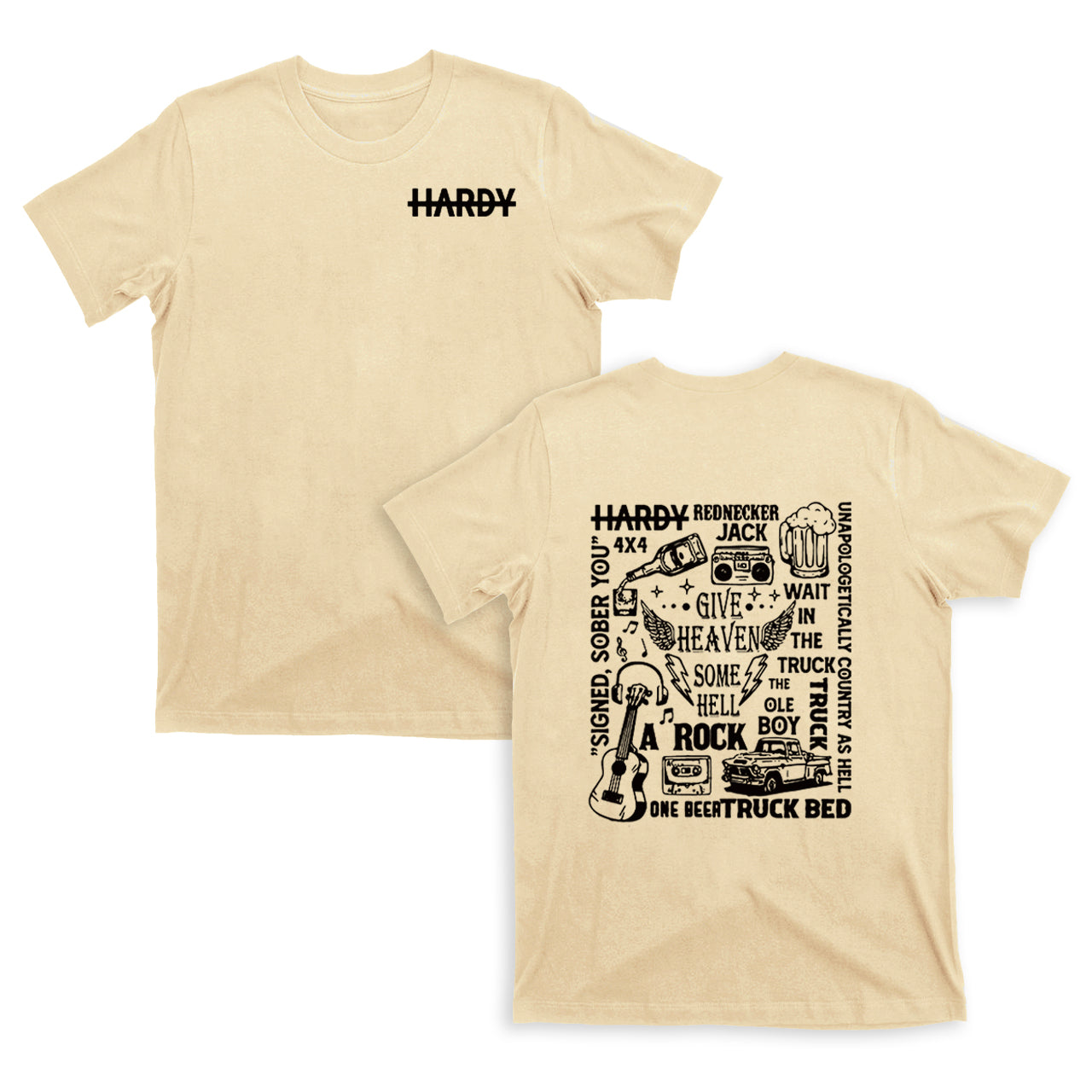 Hardy Gift Fans 2side T-Shirts