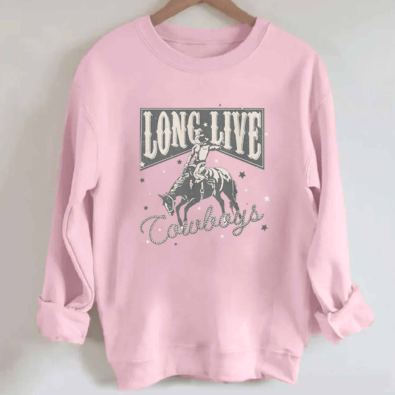 Long Live Cowboy Western Sweatshirt
