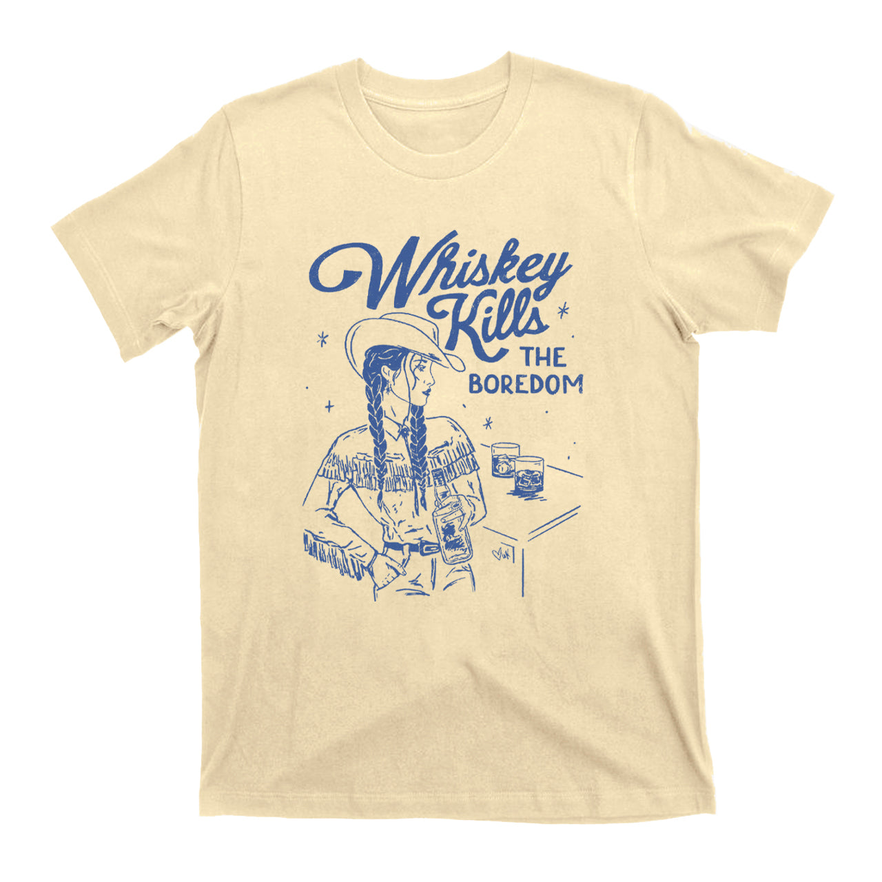 Whiskey Kills The Boredom T-Shirts