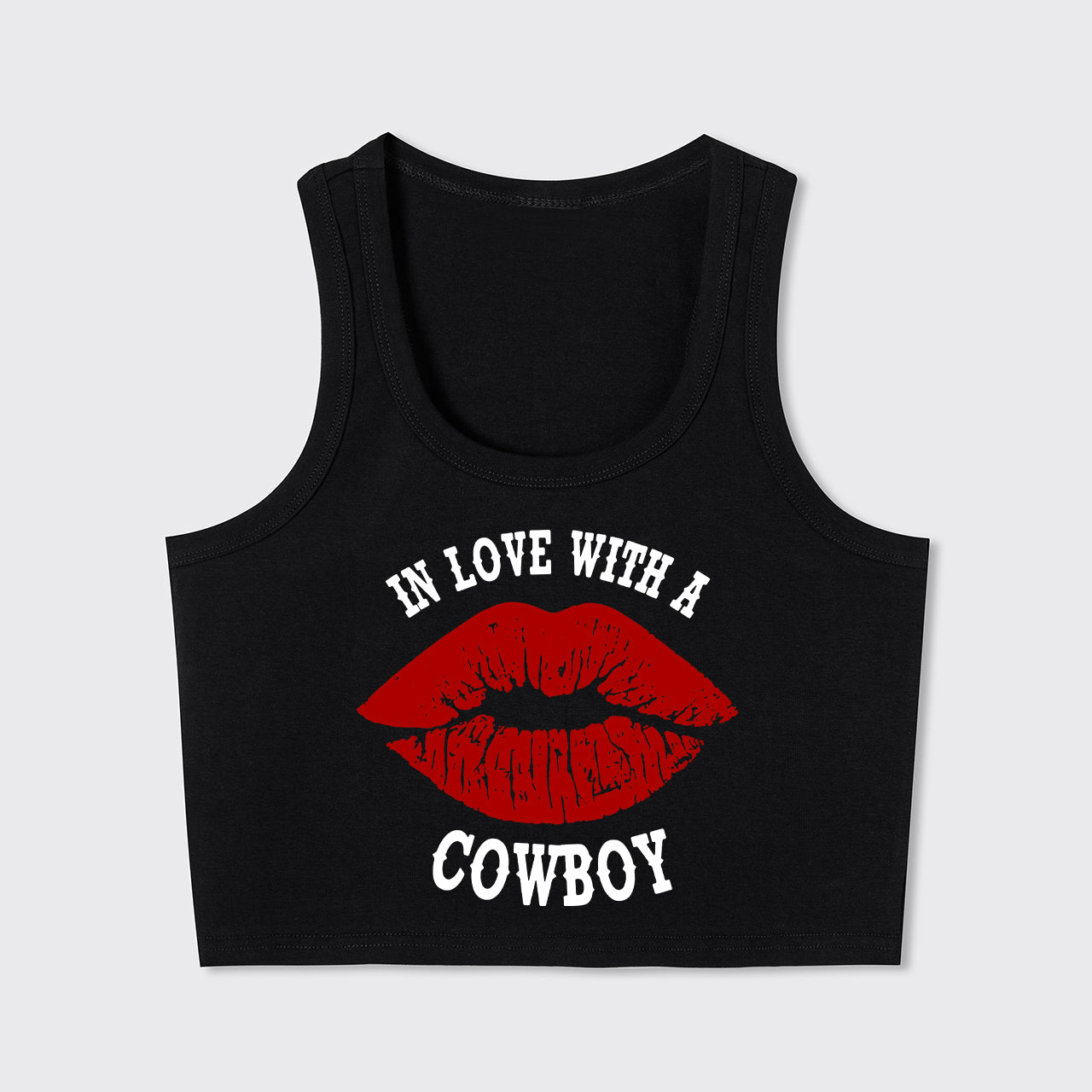 I Love Cowboys Tank Top