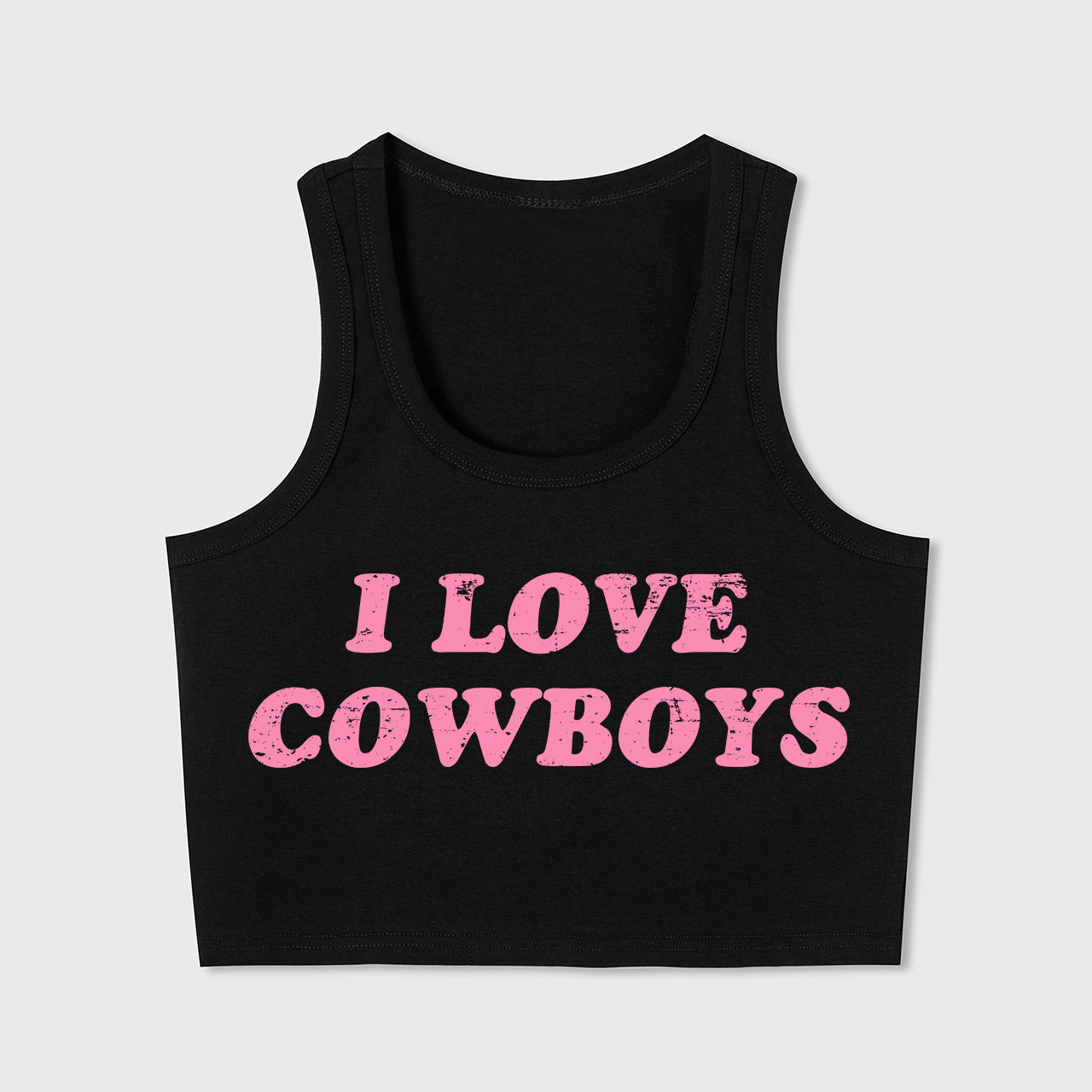 I Love Cowboys Tank Top