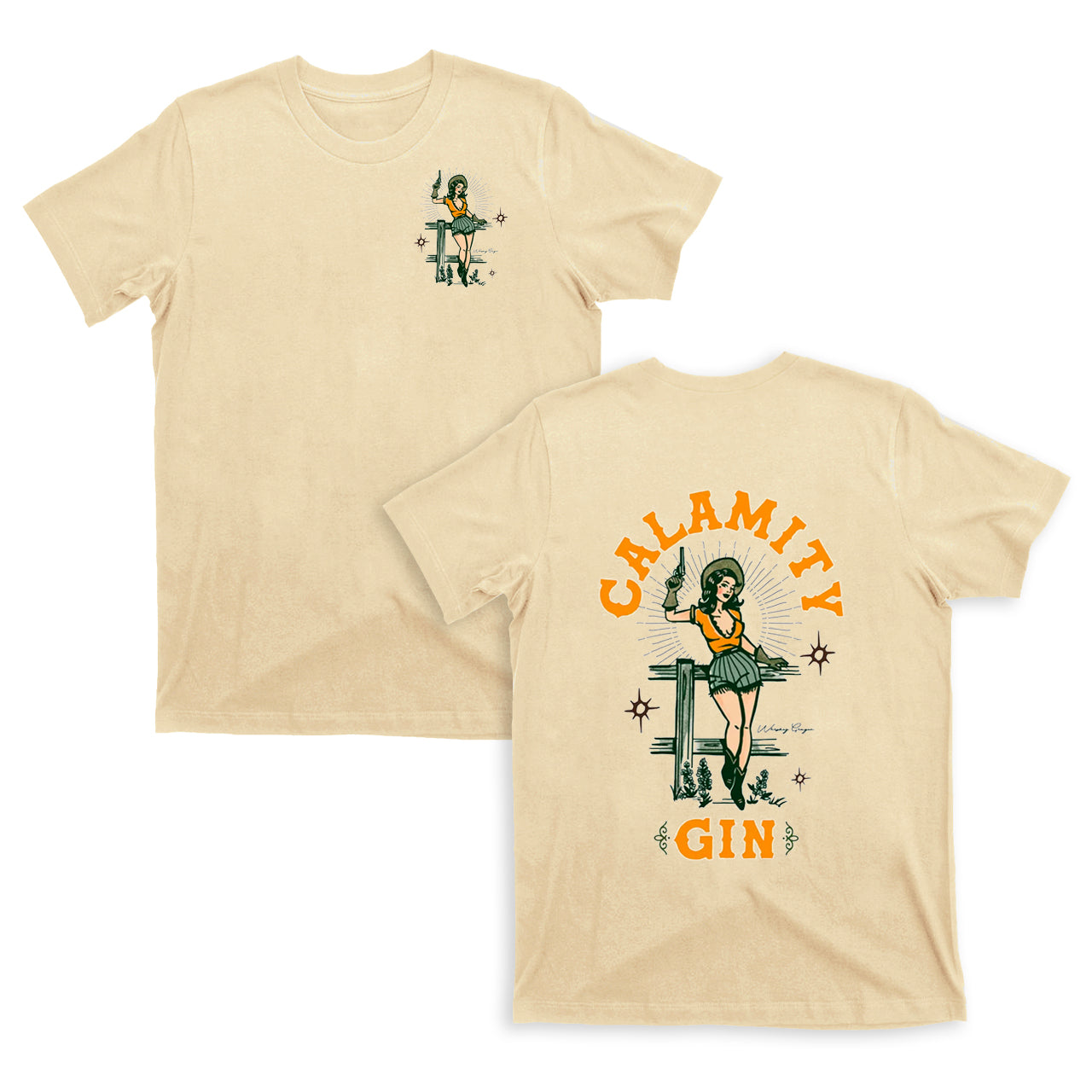 Howdy Cowgirl Calamity Gin 1903 T-Shirts