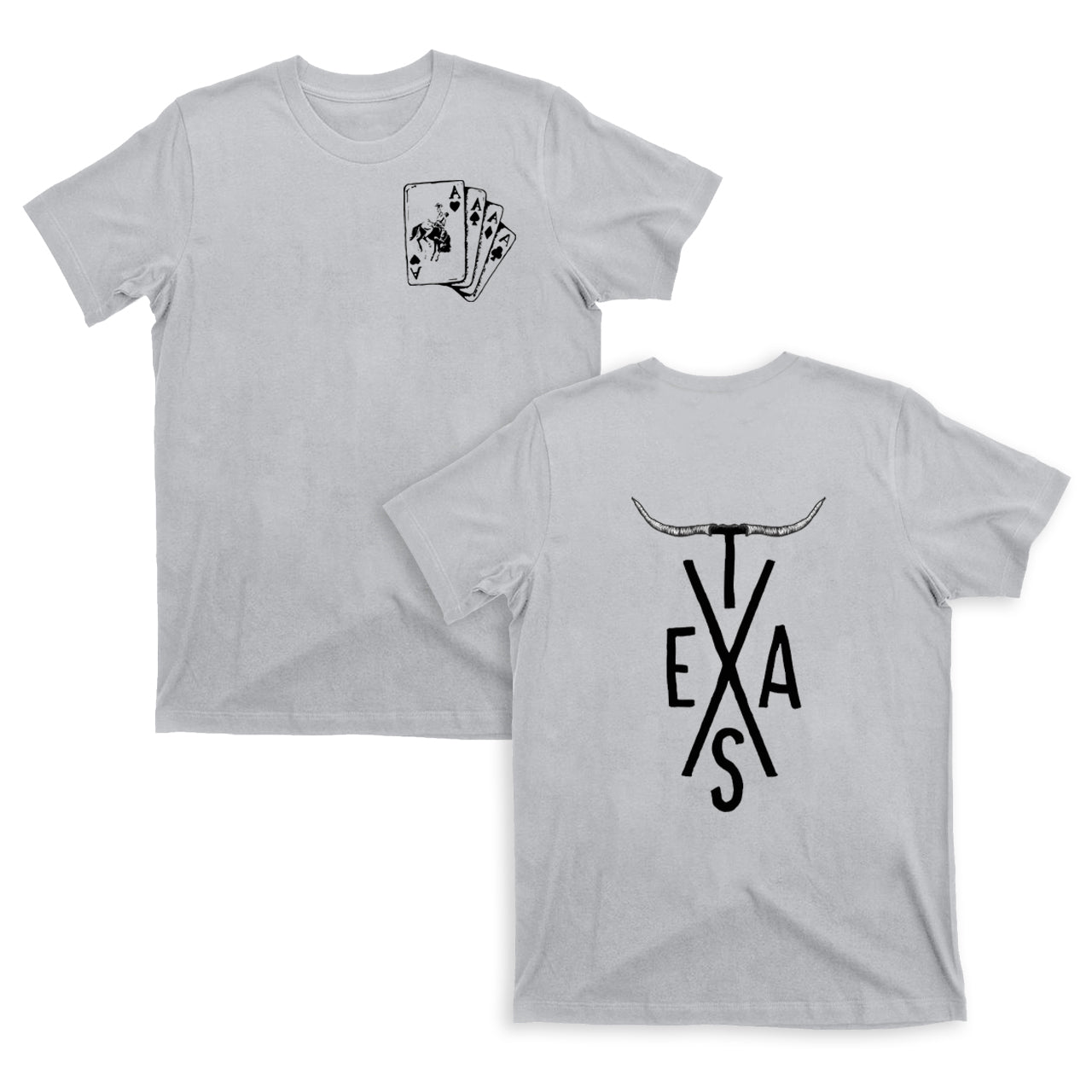 Original Texas Cow Bull T-Shirts