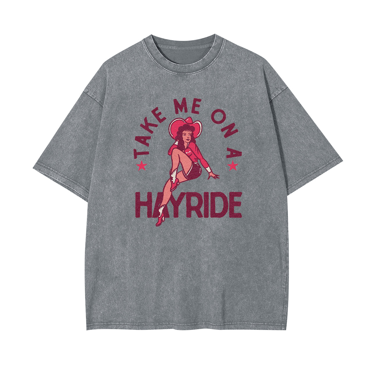 Take Me On A Hayride Garment-dye Tees