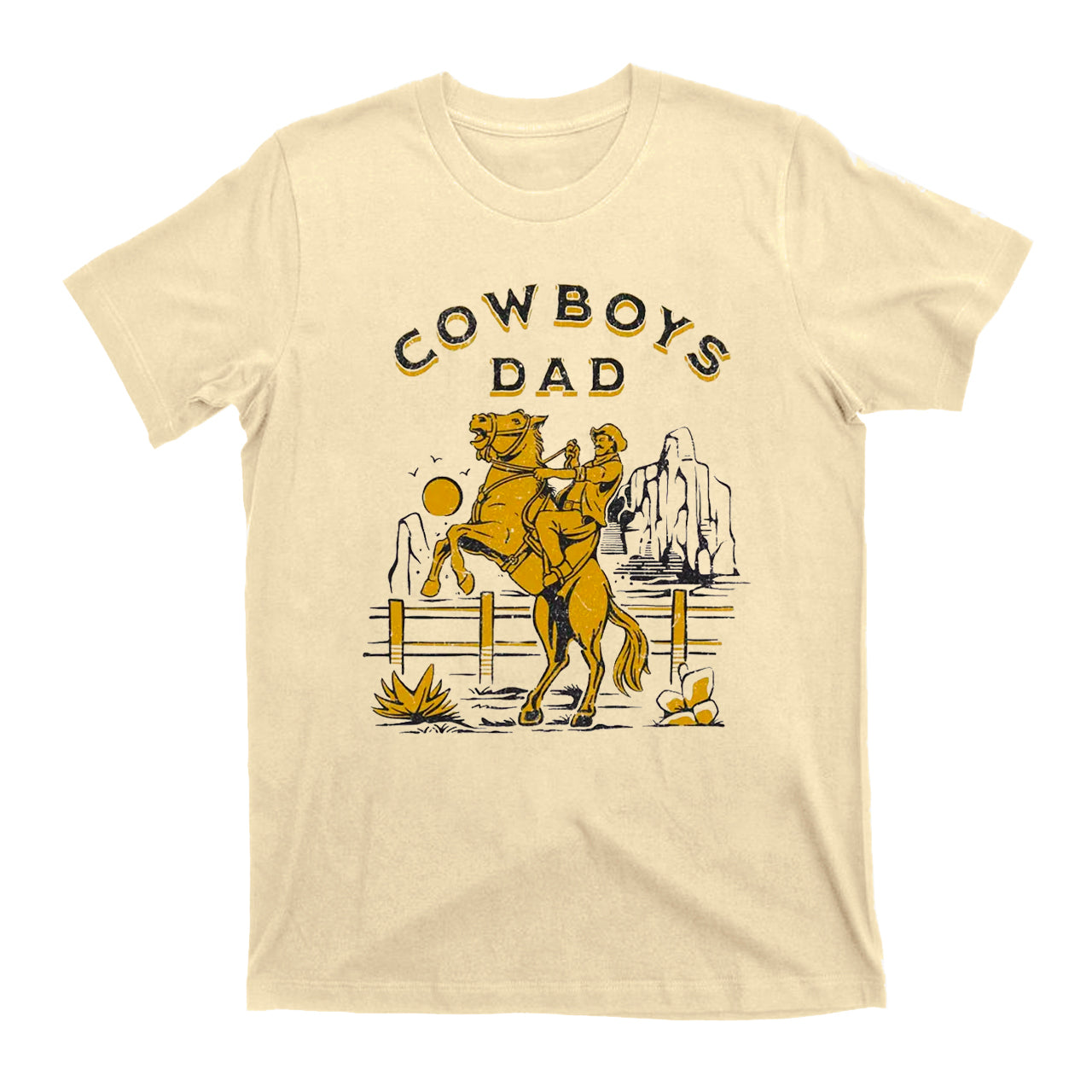 Cowboys Dad-Western Cowboy Country T-Shirts