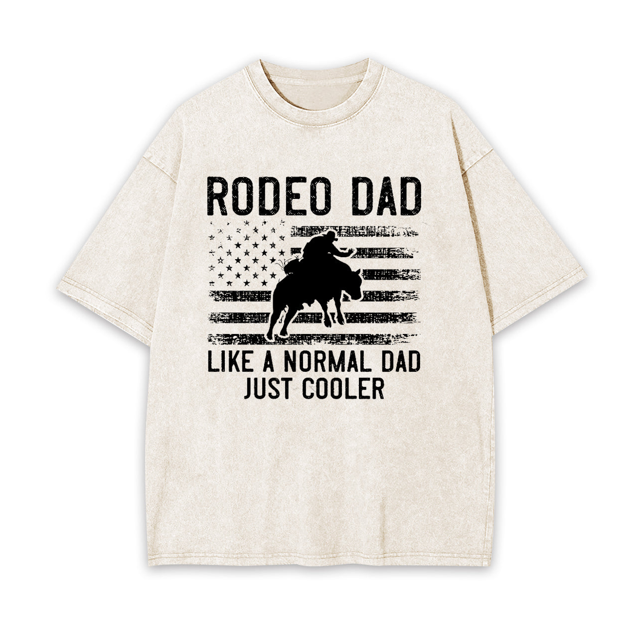 Like A Normal Dad Just Cooler Garment-dye Tees