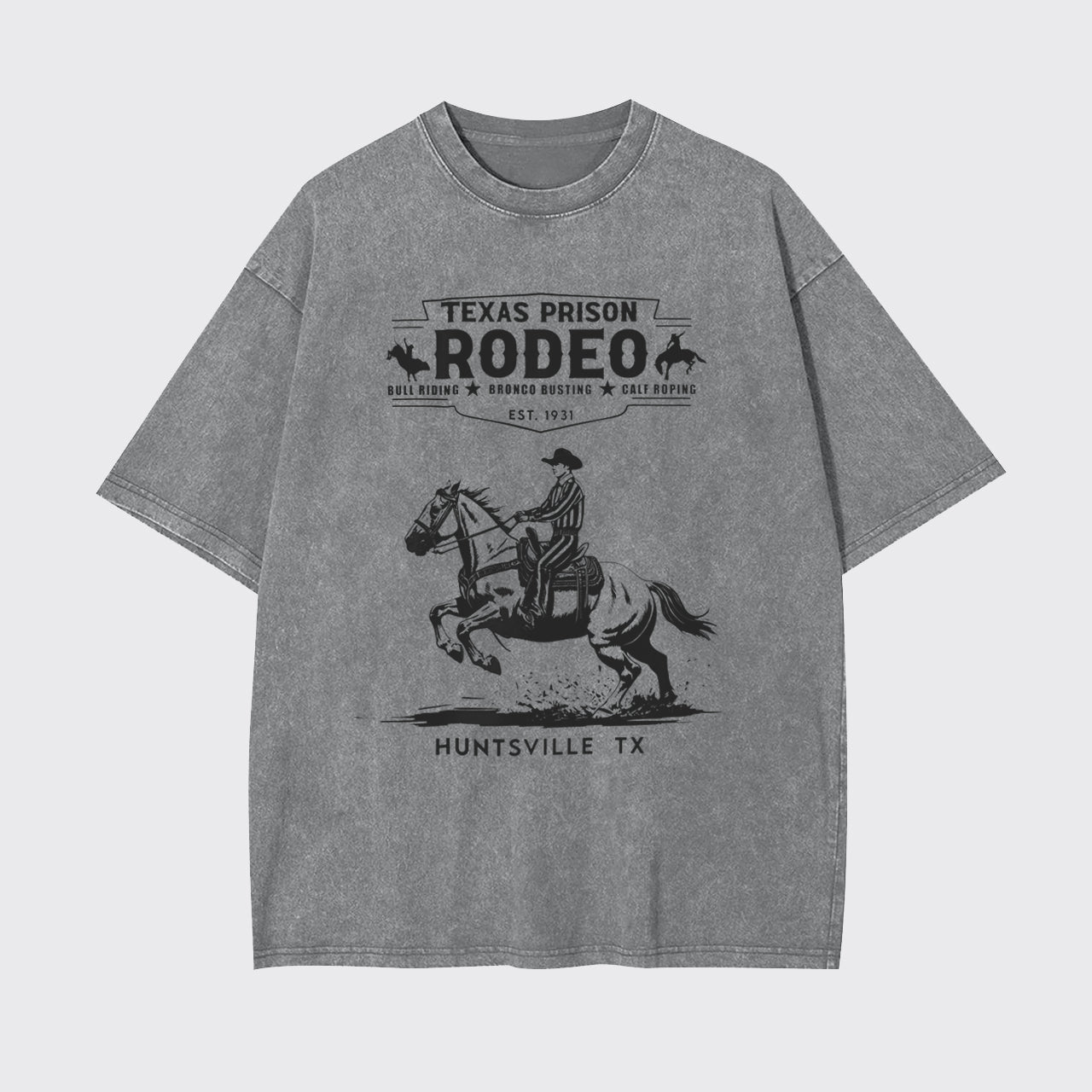 Texas Prison Rodeo Garment-dye Tees