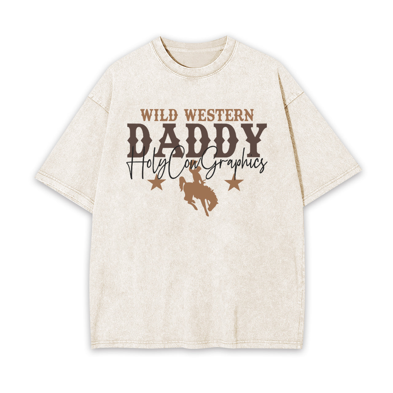 [Copy]The Cool Dad 90s Cowboy Garment-dye Tees