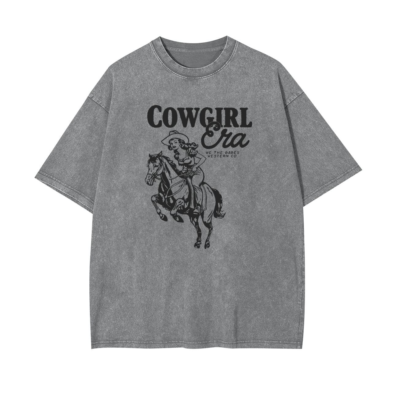 Cowgirl Era Run to The Furture Garment-dye Tees