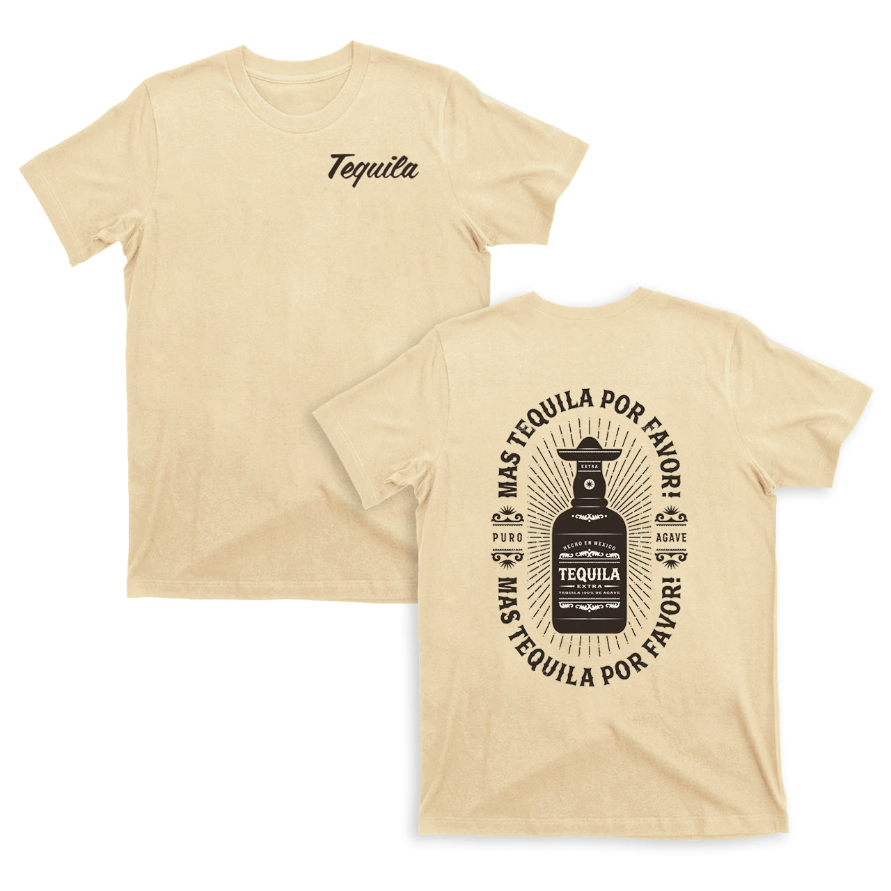 Vintage Mas Tequila T-Shirts