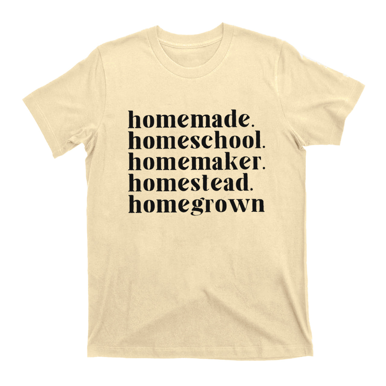 Homemade，Homeschool T-Shirts