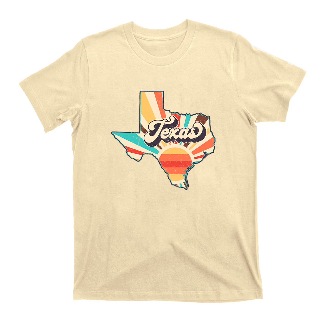Retro Texas States Clipart T-Shirts
