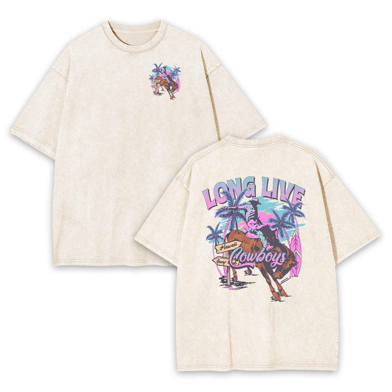 Long Live Cowboy Garment-dye Tees