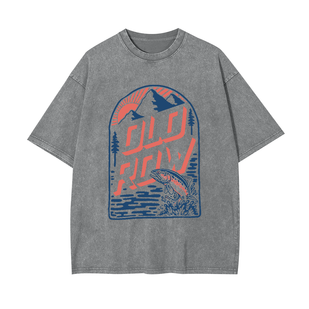 Old Row Fishing Garment-dye Tees