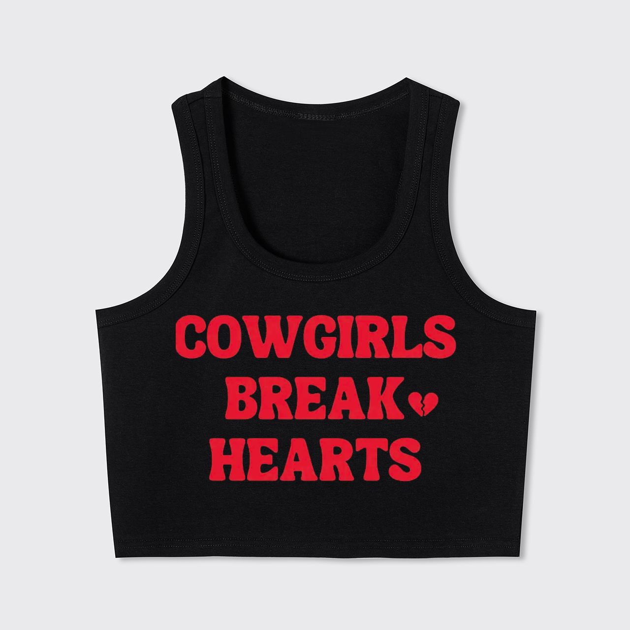 Cowgirls Break Hearts Tank Top