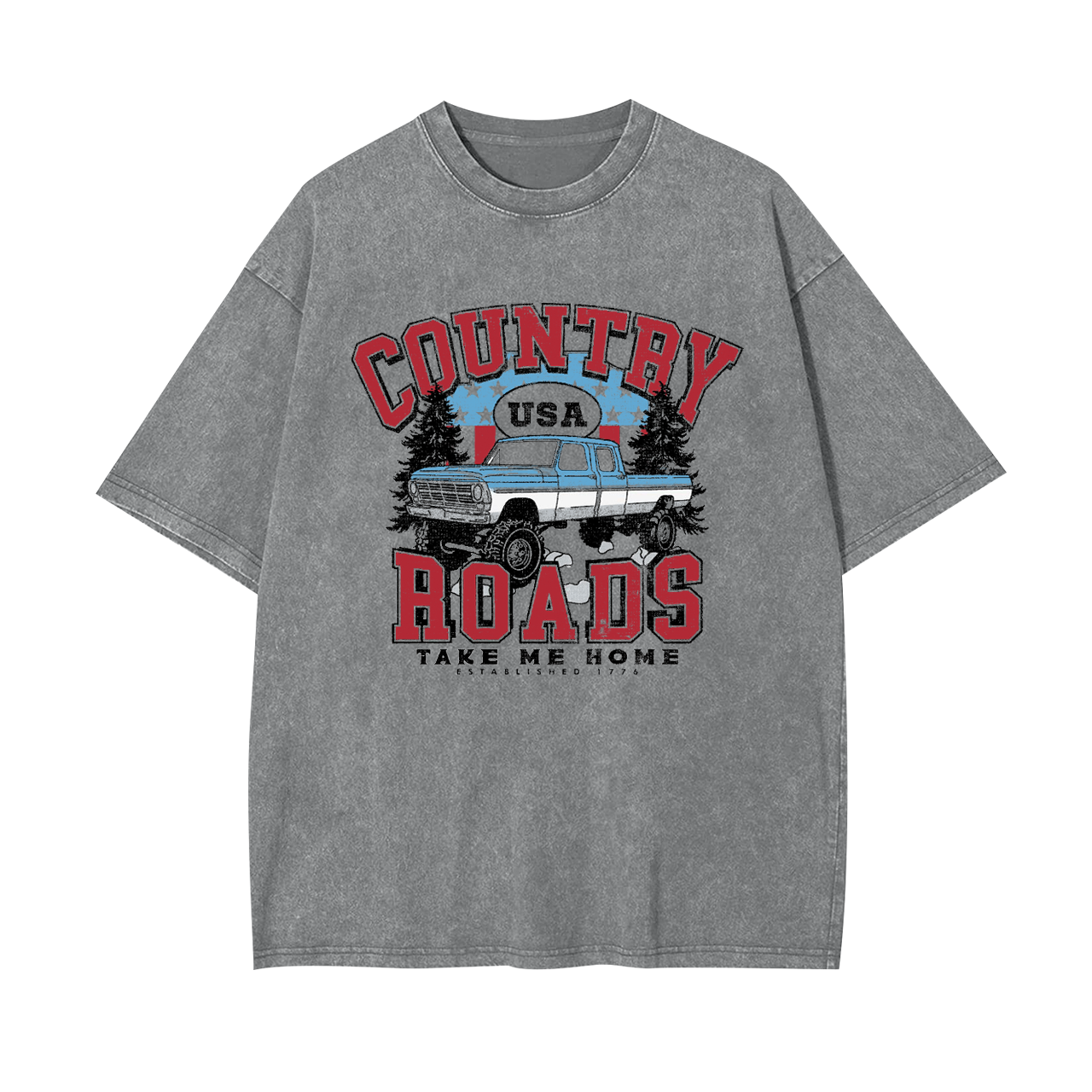 Country Roads Take Me Home Garment-dye Tees