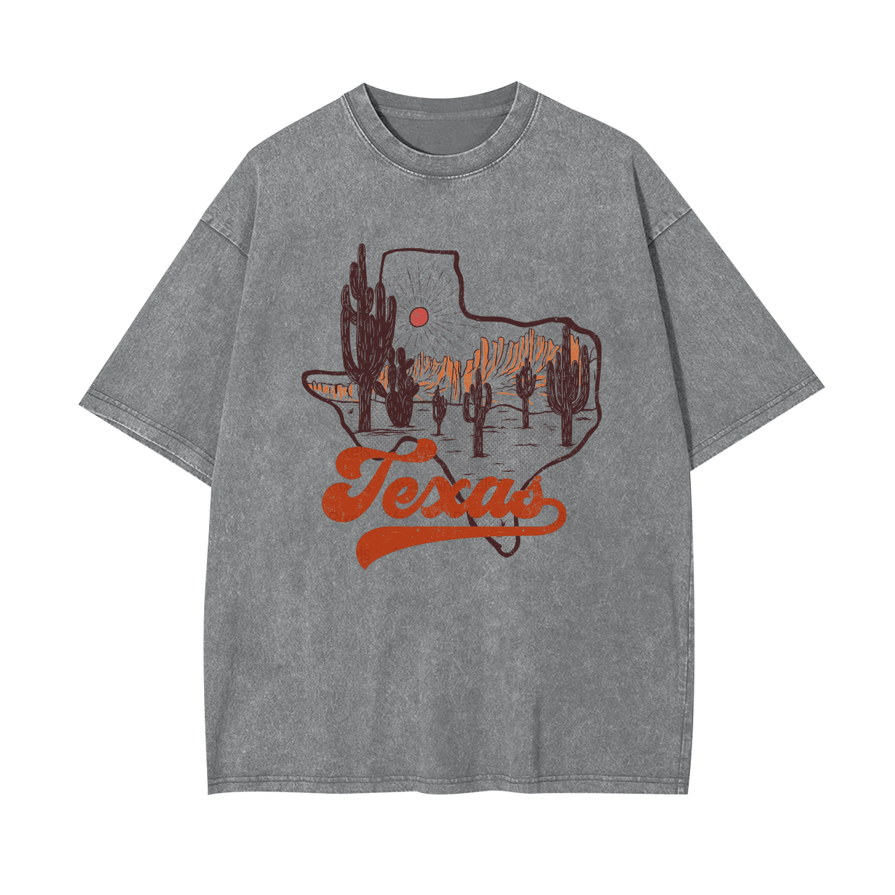 Texas Sunset Vintage Garment-dye Tees