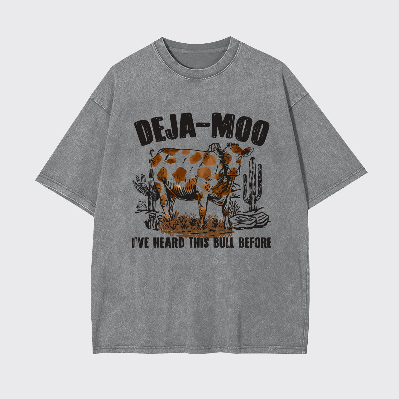 Deja-Moo Garment-dye Tees