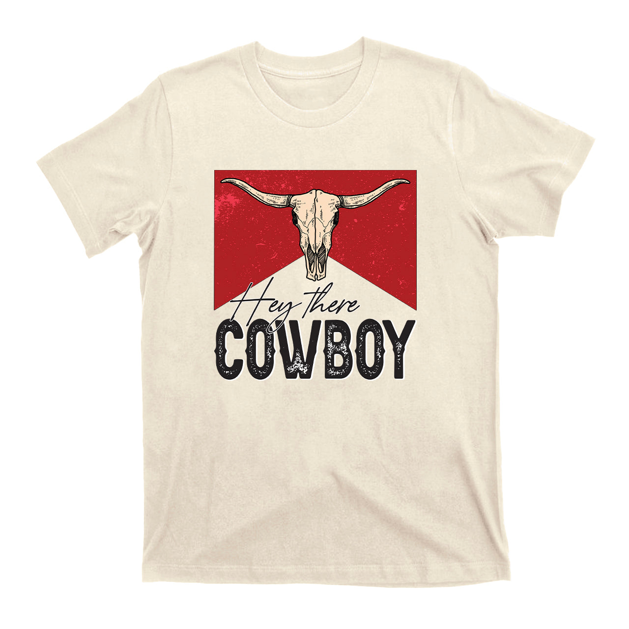 Hey There Cowboy Vintage Western Cowboy T-Shirt