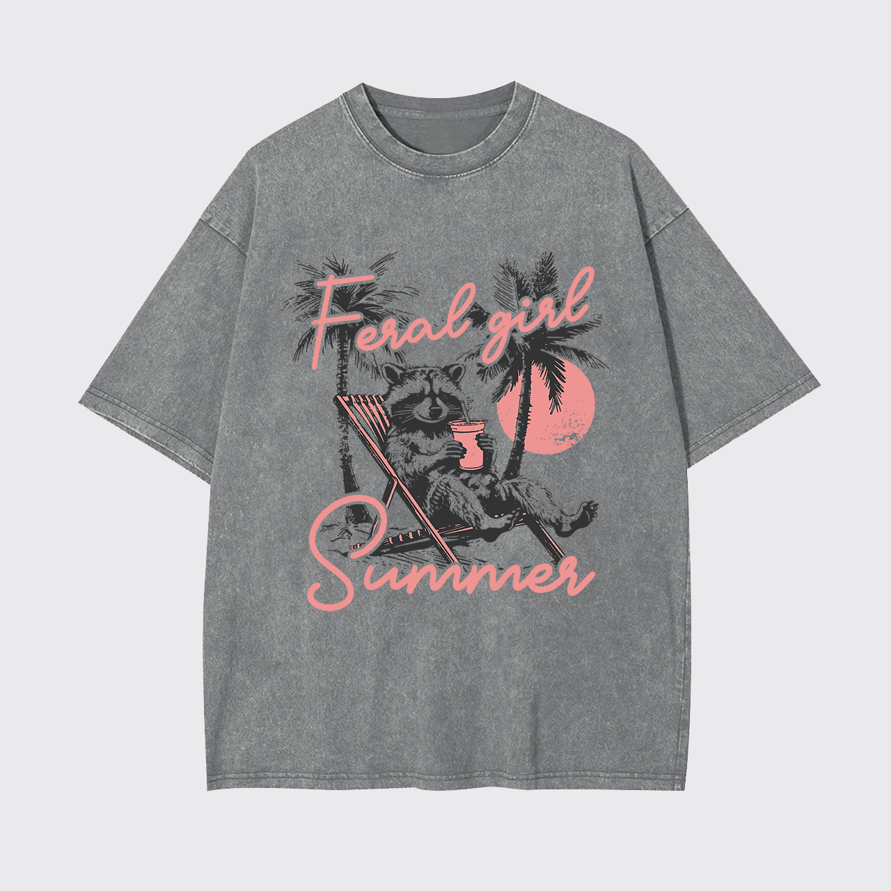 Feral Girl Summer Garment-dye Tees