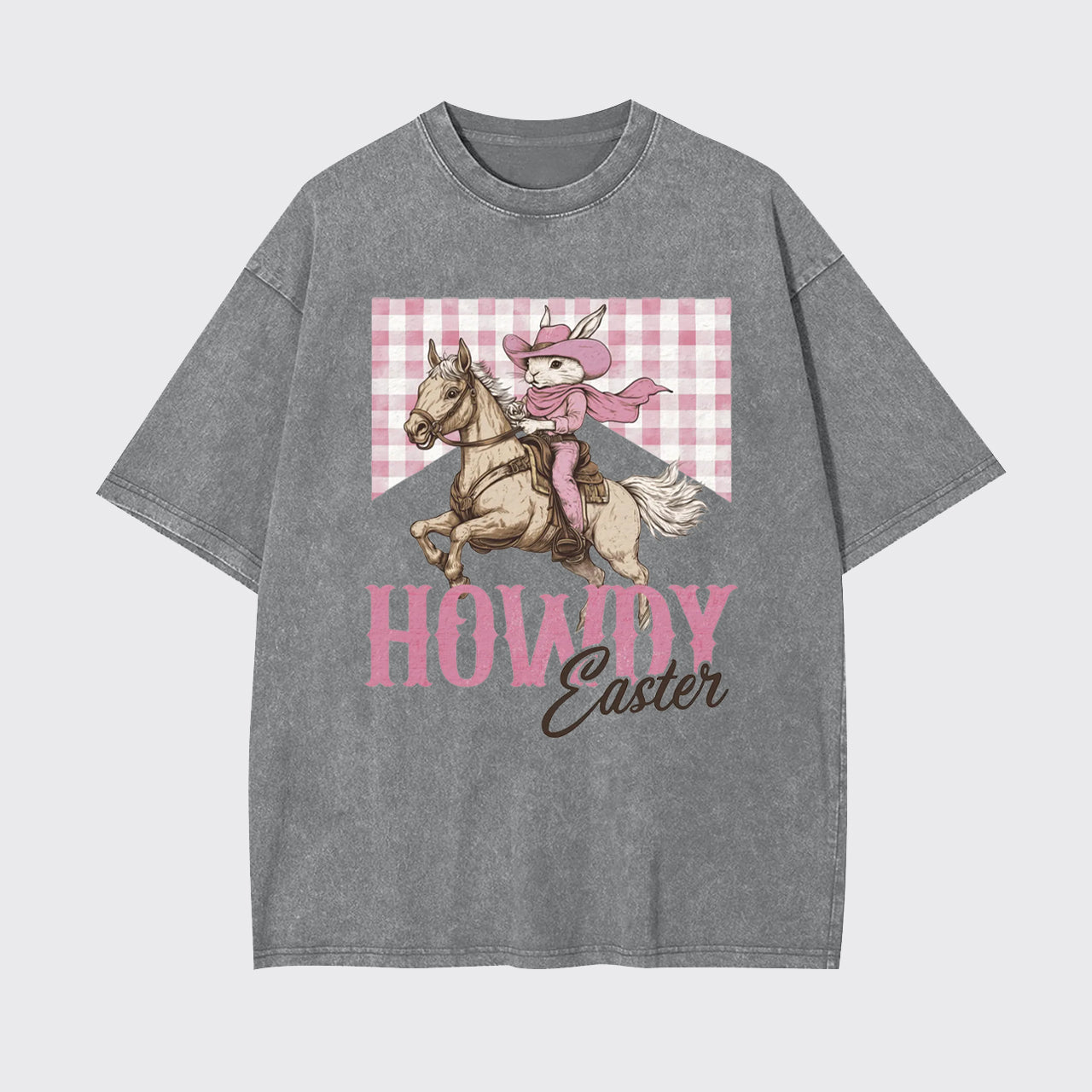 Western Easter Bunny Garment-dye Tees