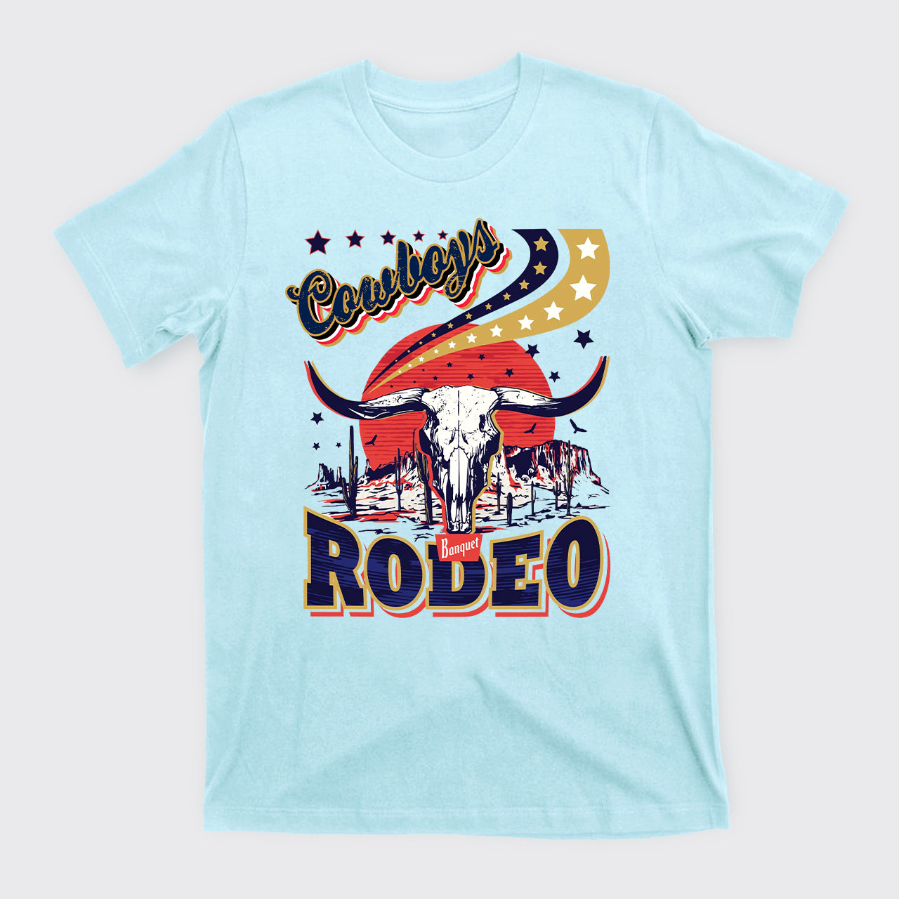 Cowboy Banquet Rodeo Western Country T-Shirts