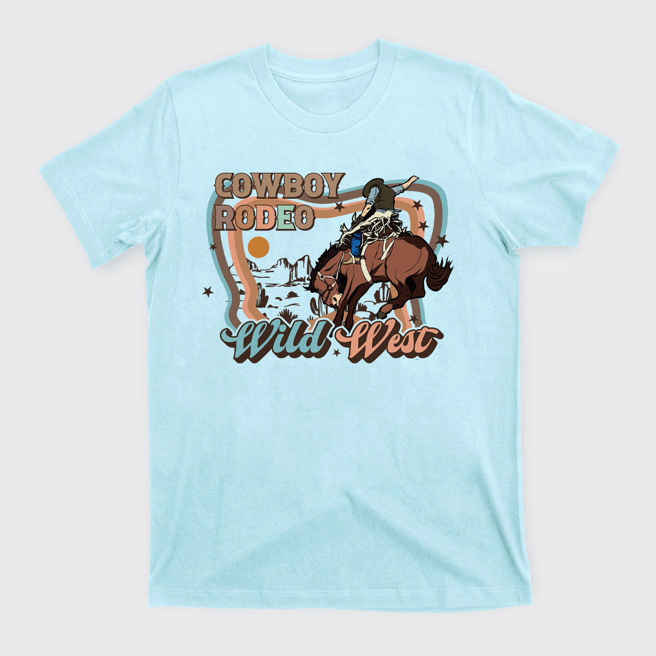 Cowboy Rodeo Wild West T-Shirts