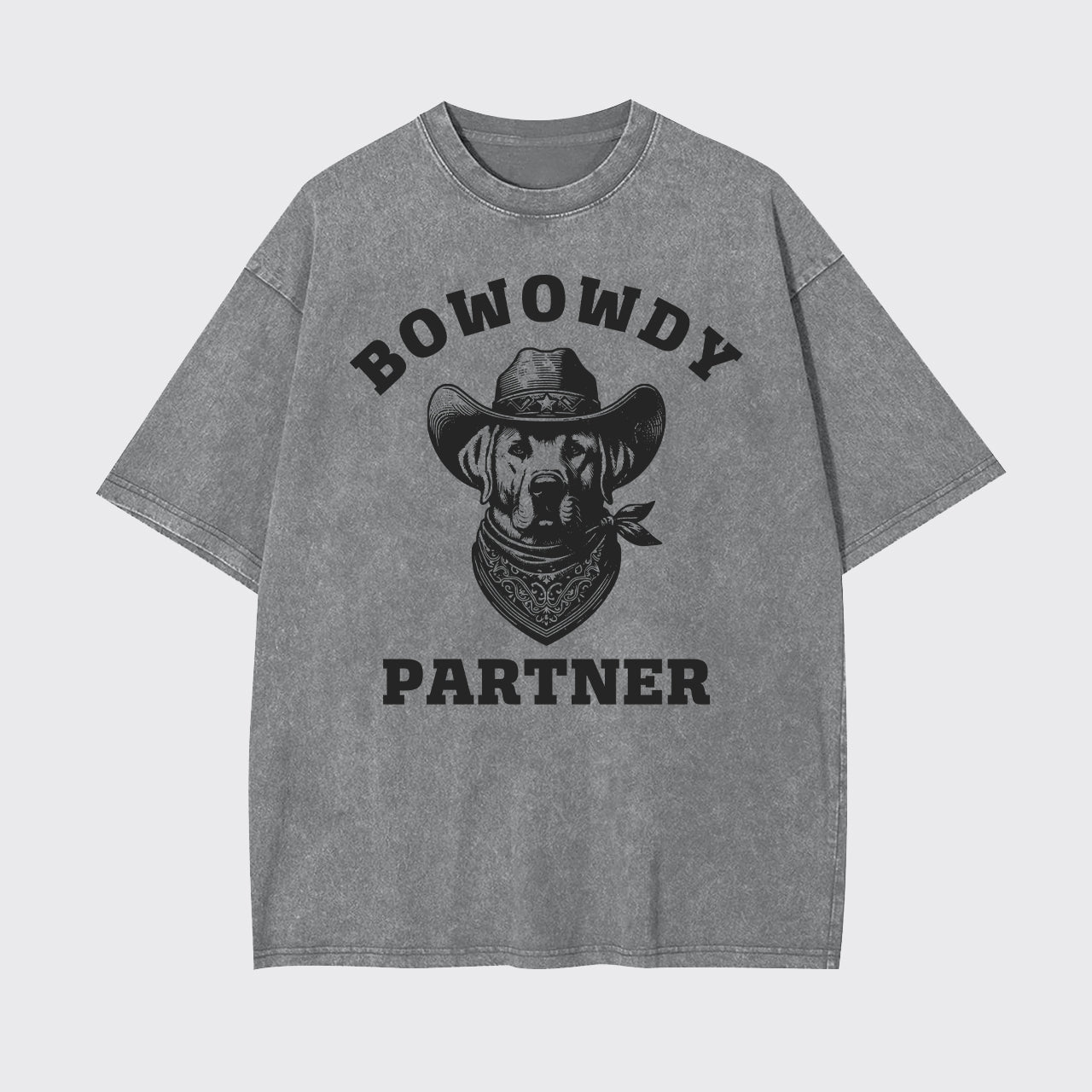 Bow-Wowdy Partner Garment-dye Tees