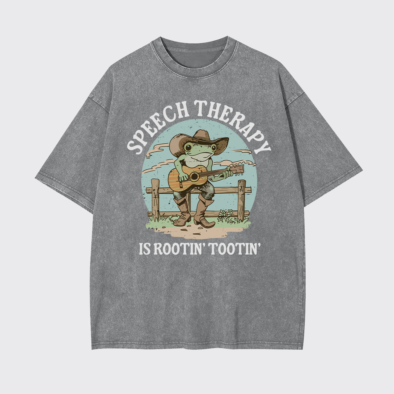 Speech Therapy Is Rootin' Tootin' Garment-dye Tees