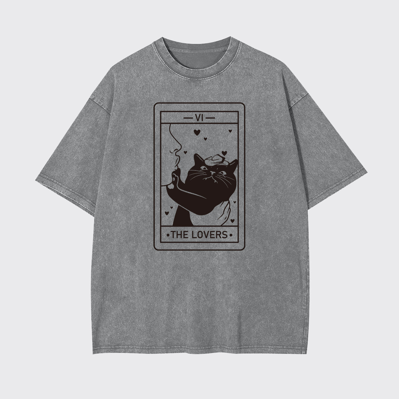 Tarot Cat Garment-dye Tees